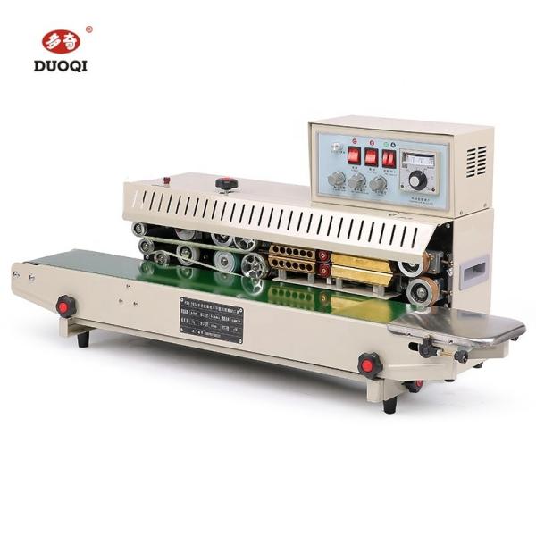 Quality FR-980 Ink Coder Printer Vertical Continuous Plastic Bag Heat Band Sealer Packing Sealing Machine wholesale