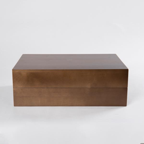 Reusable Stable Wooden Champagne Box , Leakproof Wooden Gift Boxes For Wine Bottles