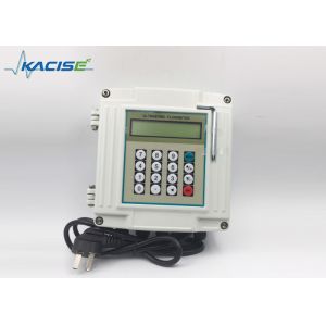 Wall Mount Inline Carbon Steel Ultrasonic Flow Meter For DN15mm - DN6000mm Pipe