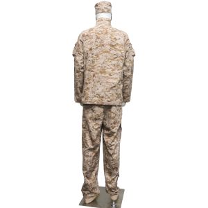 Customized Desert Camouflage Uniforms Anti-infrared Anti-static Anti-bacterial