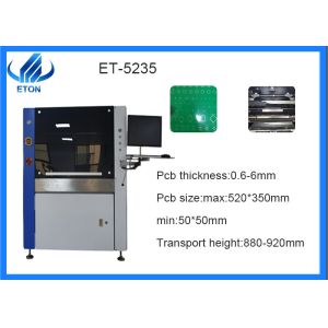 SMT Automatic Stencil Printer Height Adjustment Programmable Transport Speed