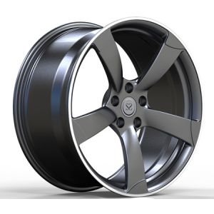 China Gun Metal 1P Forged Monoblock Rims For Audi S3 20inch Staggered Custom Wheels on sale