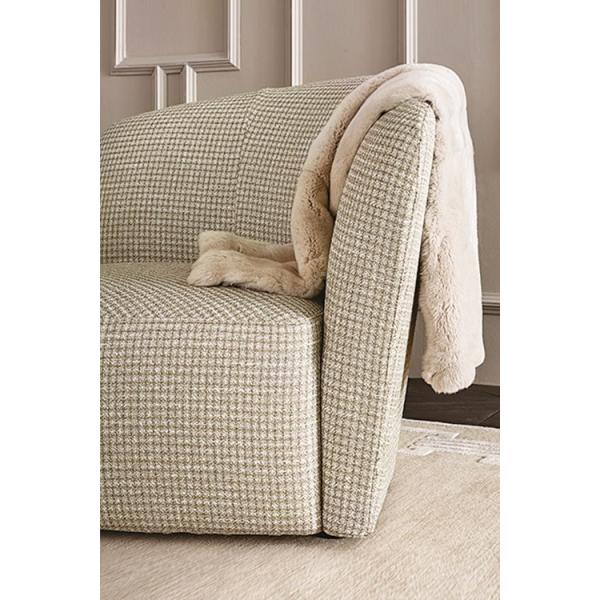 Modern Upholstery Armchair With Fabric Options For Star Hotel Reception Area