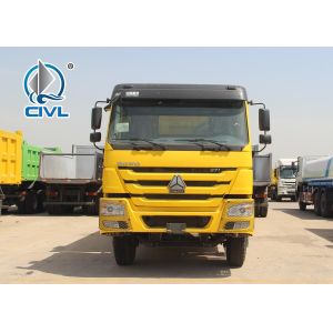 EuroII 30T 6x4 Dump Truck With Middle Lifting And Q235 Steel Material 371HP Engine