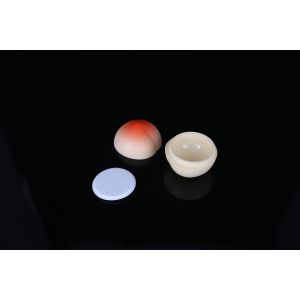 hand lip crystal pump empty square white Screen Printing Airless 30ml Cosmetic