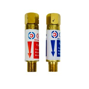 Advanced Oxygen and Acetylene Flashback Arrestor for High Flow Welding