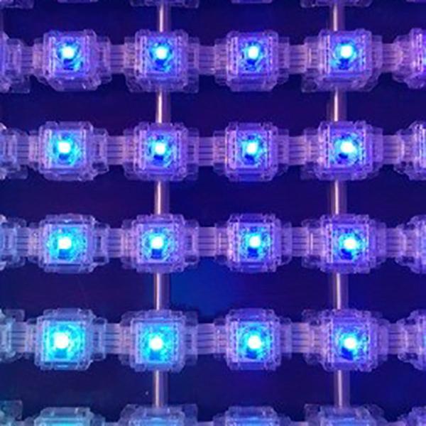 Quality Natural Ventilation LED Mesh Facade High Transparency Led Wall wholesale