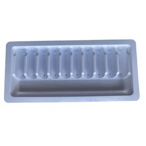 PET polyethylene Terephthalate Ampoule Tray Customization 1ml 2ml 5ml 10ml