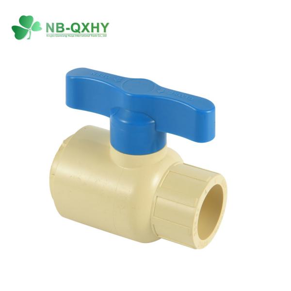 Quality CPVC PVC Single Union Ball Valve for Water Supply UV Protection and Blow-Down Function wholesale