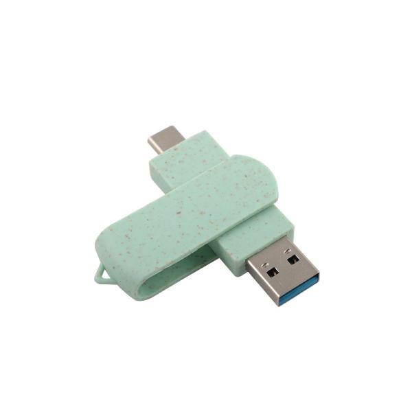 Password Supported Custom Logo Type C USB Flash Drive for Mass Storage and Data