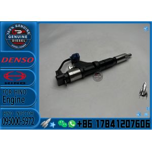 Common rail fuel injector 095000-5972 diesel fuel injector 23670-E0360 FOR HINO