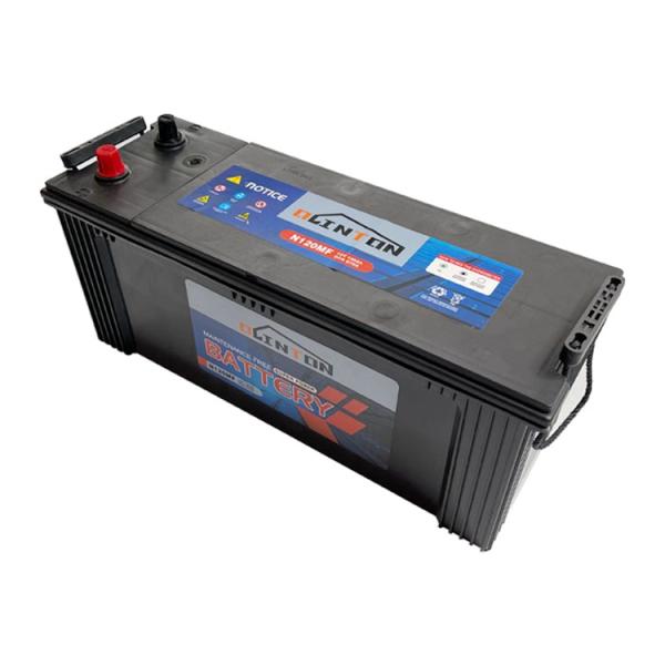 Excavator Sealed Lead Acid Battery Heavy Duty N120MF 12v 120ah CCA870A