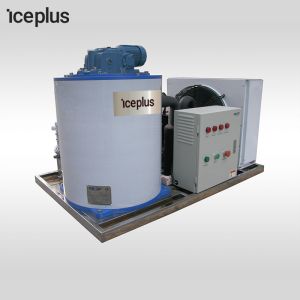 300kg Flake Ice Machine Fast Ice Making Household Seafood Preservation