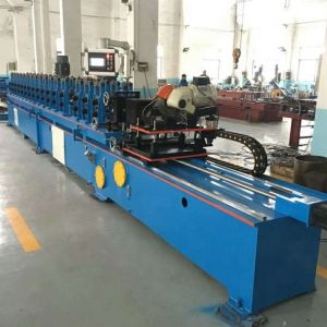 Servo Cutting 15M/Min 70mm Octagonal Interlocked Tube Roll Forming Machine