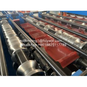 IBR Metal Roofing Double Layer Roll Forming Machine