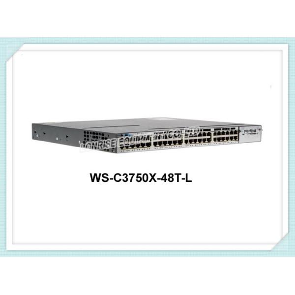 Cisco Ethernet Cable Switch WS-C3750X-48T-L Data Network Switch For Small