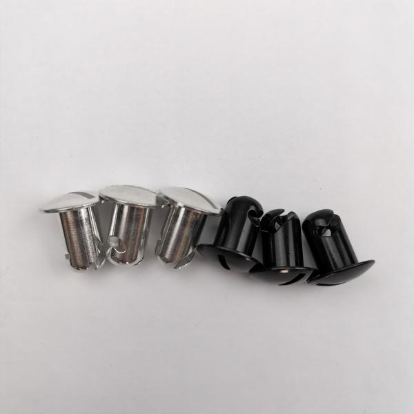Silver Aluminium Dome Head Dzus 7/16 x .500 Quick Turn Fasteners for Universal Sprint Car Modification Quick Installation