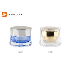 China 50g Acrylic Cream Jar Skirt Shaped , Luxurious Empty Skin Care Containers on sale