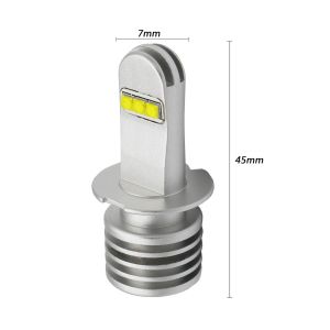 Auto Car H3 Led Fog Light Bulb Low Beam , Aftermarket H7 Led Fog Light Bulb