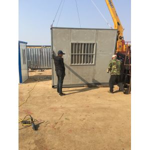 Fire Proof Foldable Container Homes Emergency Isolated House Mobile tiny house