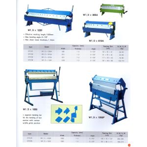 Semiautomatic Hand Shear Cutting Machine ISO Roller Bending Machine