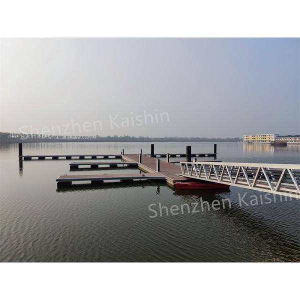 Durable Marina floating Dock Floating Walkway Pontoon Aluminum Gangway Ramps