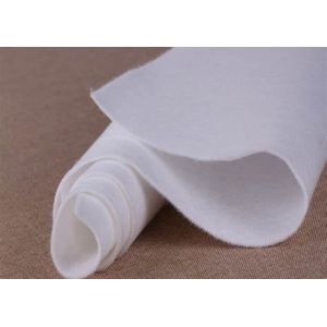 PET / Polyester Needle Punched Non Woven Fabric Customised For Industrial Filter