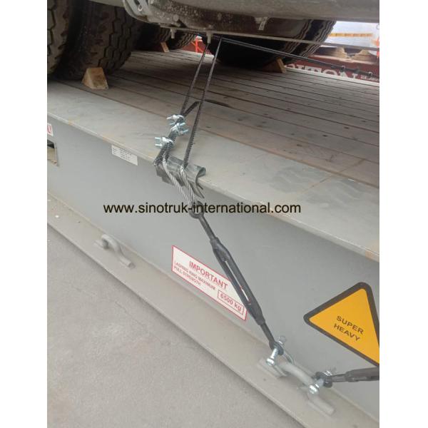 Long Cabin 70 Ton HOWO Tractor Truck For Construction Site