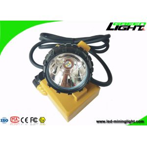SOS Waterproof Led Headlamp 25000lux GL12-A LED 10.4Ah Anti Explosion PC Material