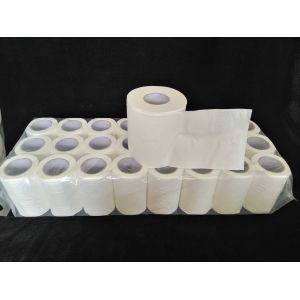 Cheap 3 Ply Supper Soft White Virgin Pulp Small Toilet Roll Bath Tissue for sale