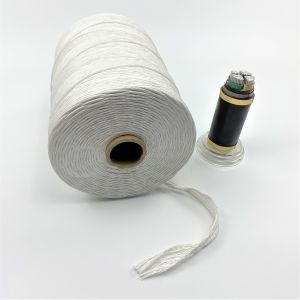 White 1000Tex Promotion Fire Retardant PP Filler Yarn 100KD-400KD with flame