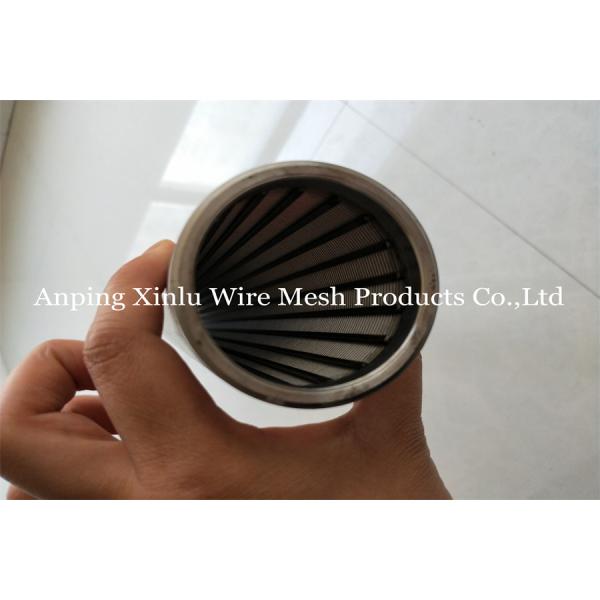 Johnson Type Wedge Wire Stainless Steel Filter Screen Element Cylindrical Screen