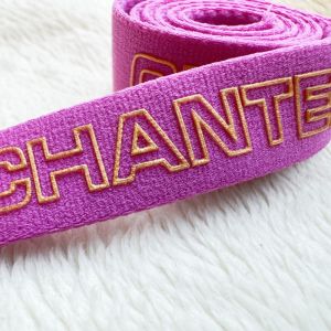 High Tear-Resistant And Flexible Jacquard Elastic Band With Silicon Logo