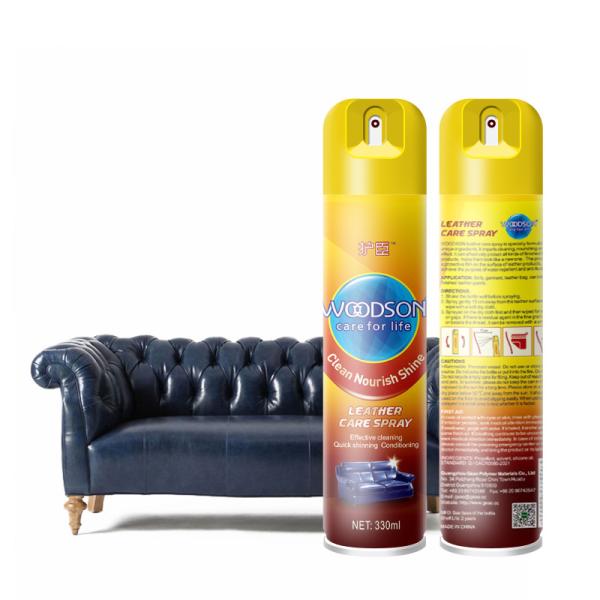 Water Repellent Leather Cleaning Kit Protector Aerosol For Couch Nourishing