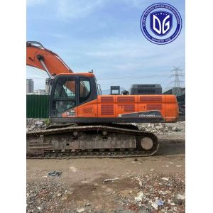Cheap DX420LC 42 Ton Used Doosan Excavator With Efficient Hydraulic Circulation for sale
