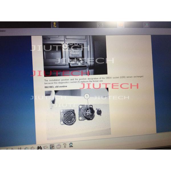 Man Heavy Duty Truck Diagnostic Scanner , Multi Function Tool