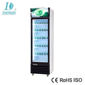 China Beverage display cooler Refrigeration Equipment of Pepsi stand up fridge on sale