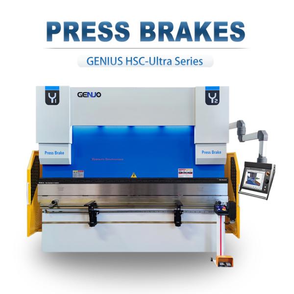 220V 380V 415V 440V Hydraulic Servo CNC Press Brake Machine Genius HSC Ultra