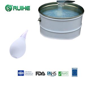 China Fast curing Two Component Liquid Silicone Rubber Transparent Odorless on sale