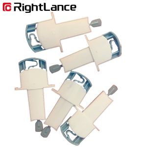 0.021kg White 1.8mm Automatic Blood Lancet Pen Blood Lancet ABS Skin Safe