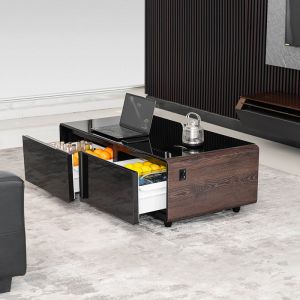 Music Player Living Room Furniture Adjustable Smart Coffee Table with Wireless