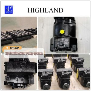Manual Loading Hydraulic Motor Pump System With And 97% Efficiency
