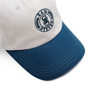 Six Panel High Profile Unstructured Baseball Cap Adjustable Strap