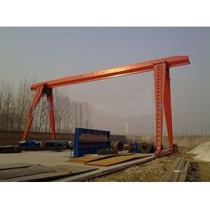 Port Cargo Yard Single Beam 20 Ton Gantry Crane With Overload Protection