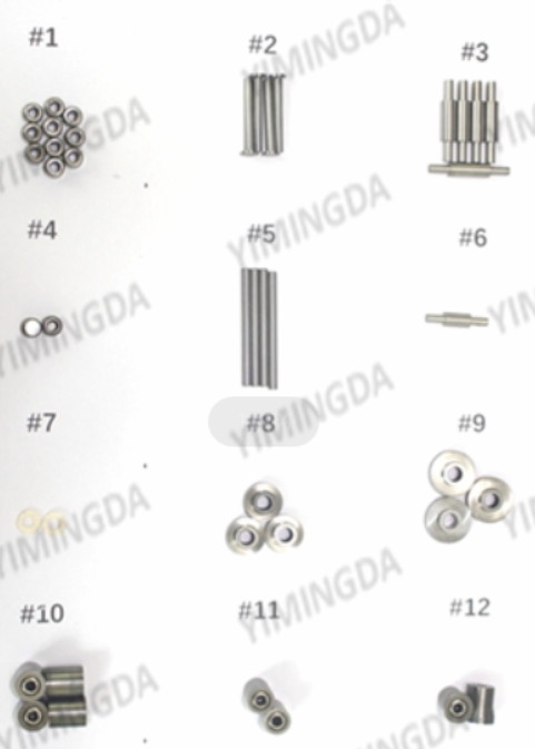 Cheap Maintenance Kits Part No. 702694 MTK 500H VT70FA 3X8.5 For Vector 7000 Garment Cutting Room Machine for sale