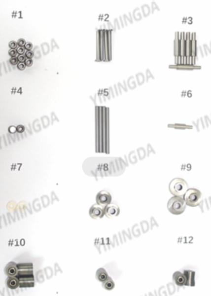 Maintenance Kits Part No. 702694 MTK 500H VT70FA 3X8.5 For Vector 7000 Garment