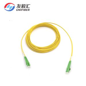 LC APC To LC APC G657A1 2.0mm 15m Fiber Optical Patch Cord