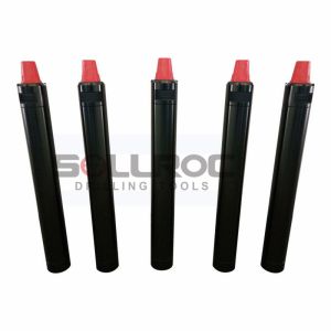Full Size Water Well Drilling Hammer Black Color With Shank SD Series