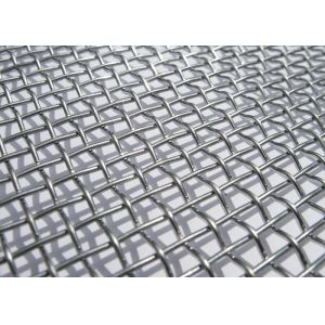 20cm-2.1m Galvanized Industrial Woven Wire Mesh Architectural Woven Mesh