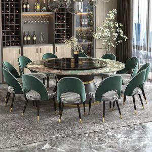 High End Custom Restaurant Furniture Large Round Table